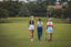 Women's golf clothes girls on golf course in golf top, golf trousers, golf dress and golf skirt Alska Golf