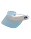 women's golf visor in light blue