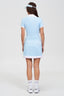 Women's golf dress in light blue