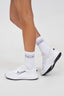 Women's golf socks white