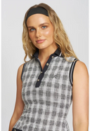 Audrey Dress - Black Check