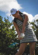 Audrey Dress - Black Check