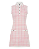 Audrey Dress - Pink Check