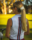 Lydia Sleeveless Top - Bright White